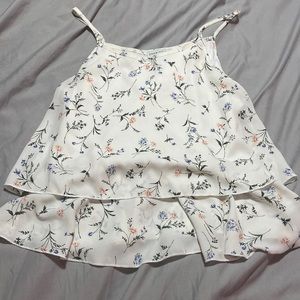 Paper crane tank top size medium.